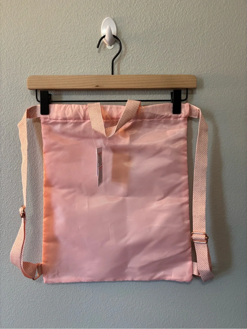 ✨Disney Bibbidi Bobbidi Boutique Pink Drawstring Backpacks- 2 pack